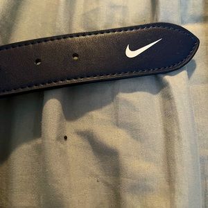 NIKE navy blue stretch belt
